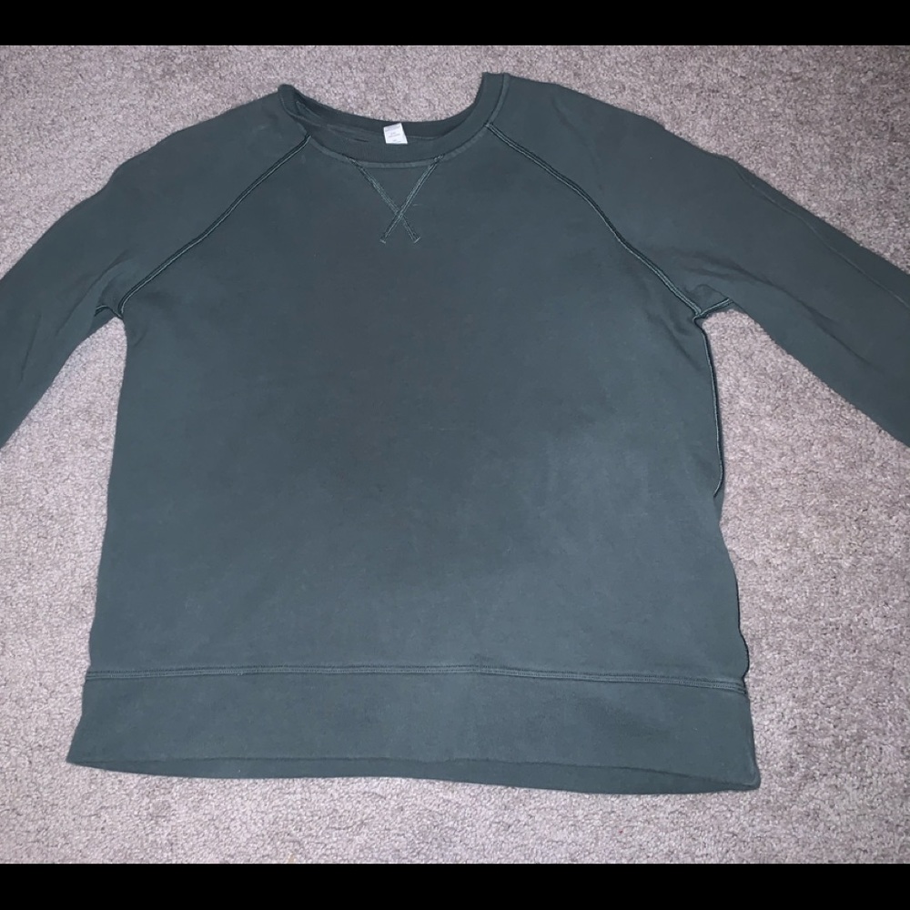 Green Lululemon crew neck